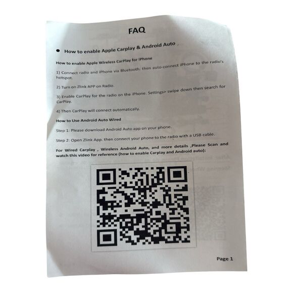 Android MP5 Car Stereo Touchscreen Head Unit Bluetooth GPS Backup Camera - Picture 11 of 16